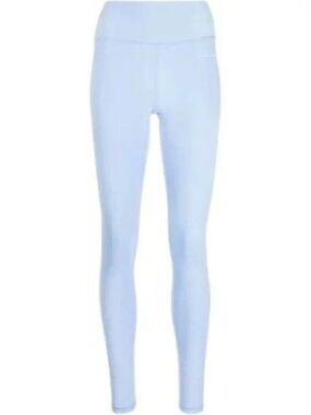 Sporty & Rich Runner Stretch Leggings in Sky Blue - Small - NWOT